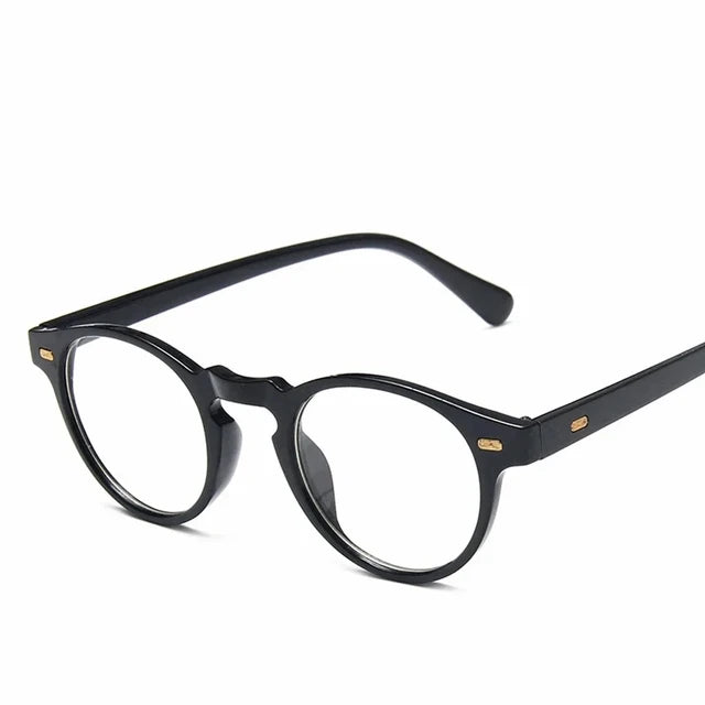 Round tortoise acetate sunglasses with green polarized lenses, view 11